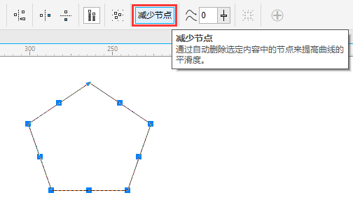 cdr減少節(jié)點(diǎn)怎么操作？教你cdr快速減少節(jié)點(diǎn)的方法