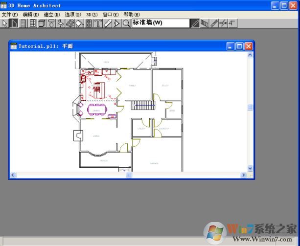 3Dhome下載_3D Home Architect(戶(hù)型畫(huà)圖)v4.0 綠色漢化版
