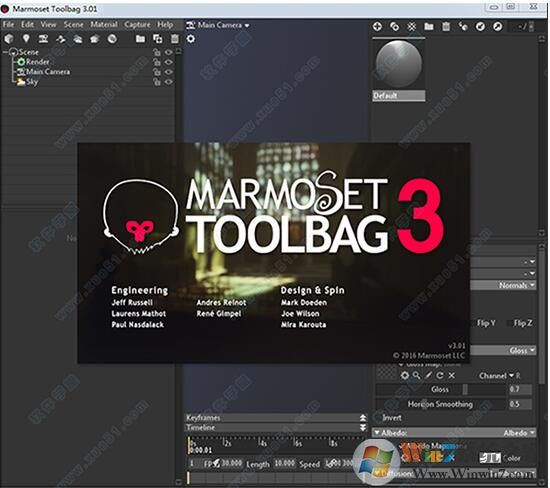 【八猴渲染器破解版】八猴渲染器(Toolbag) v4.0.1免費(fèi)版(附破解補(bǔ)丁)