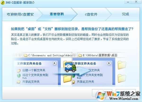 360C盤(pán)搬家