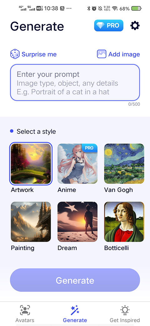 AIBY AI Art繪畫生成器安卓版