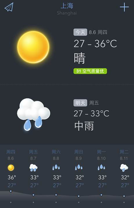 我的天氣移動(dòng)版