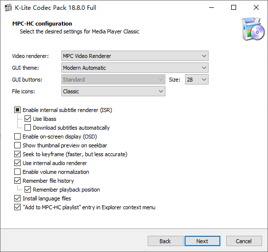 K-Lite Codec Pack(視頻播放)