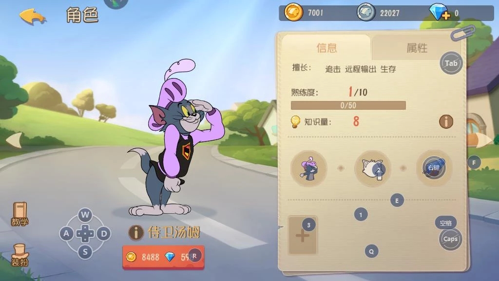 侍衛(wèi)湯姆知識卡搭配方案5